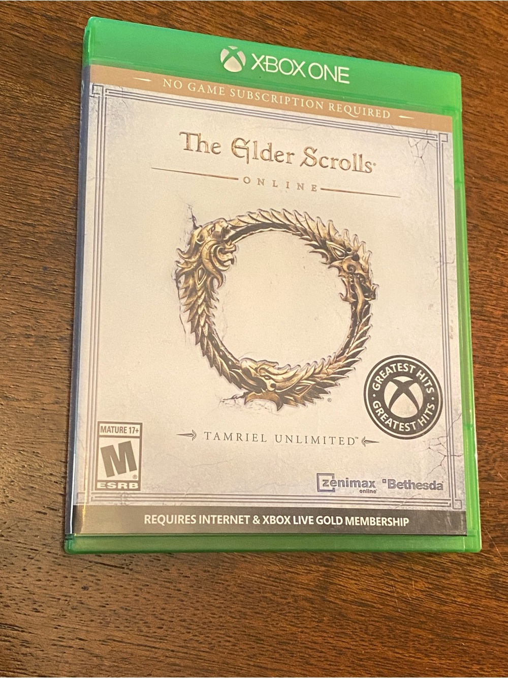 The Elder Scrolls Online Tamriel Unlimited Xbox One Greatest Hits EUC